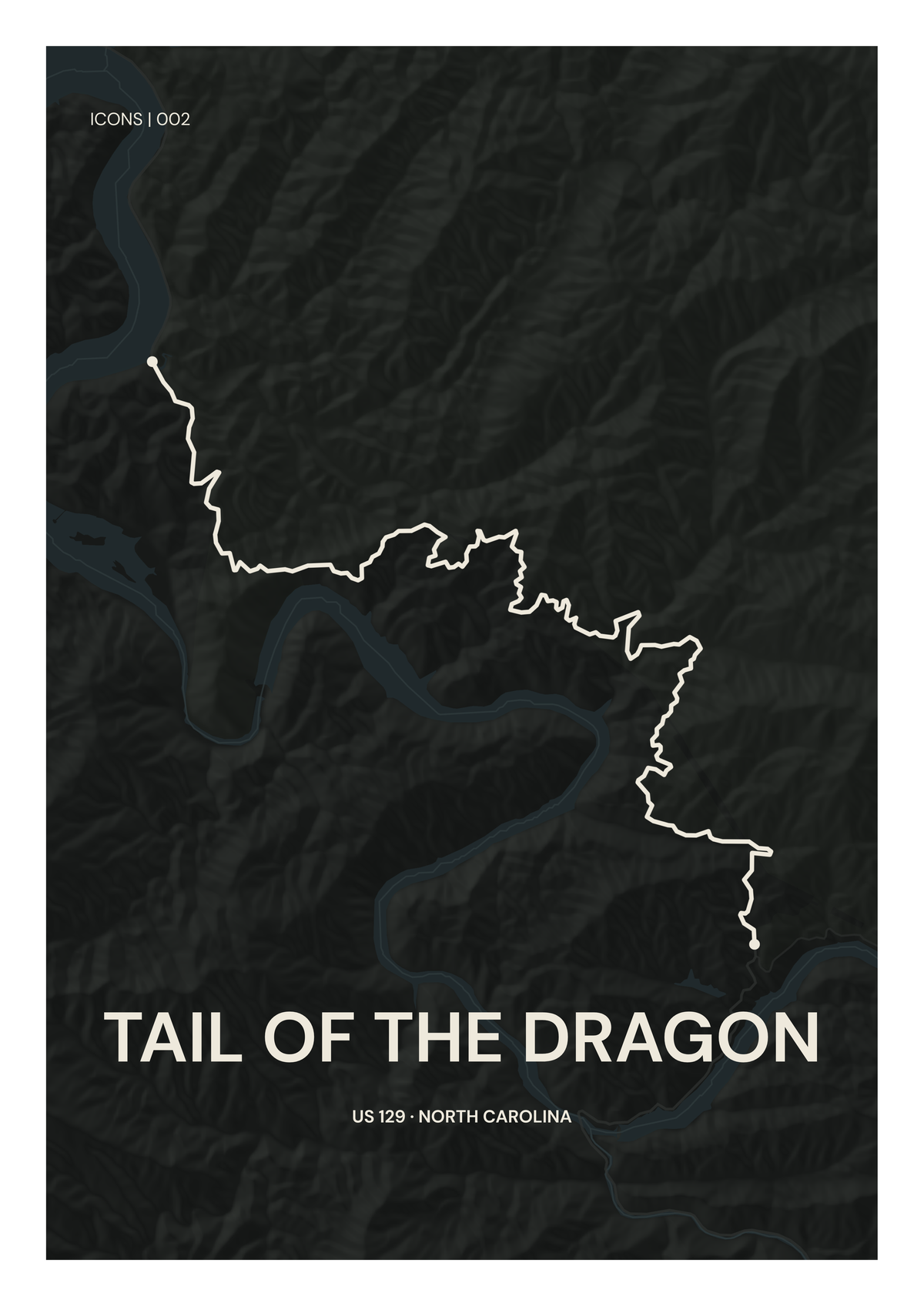 Tail Of The Dragon Print