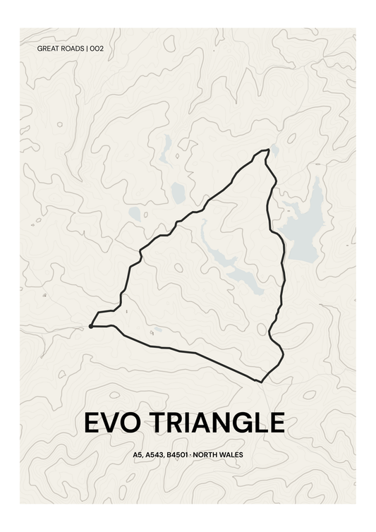 EVO Triangle Road Print