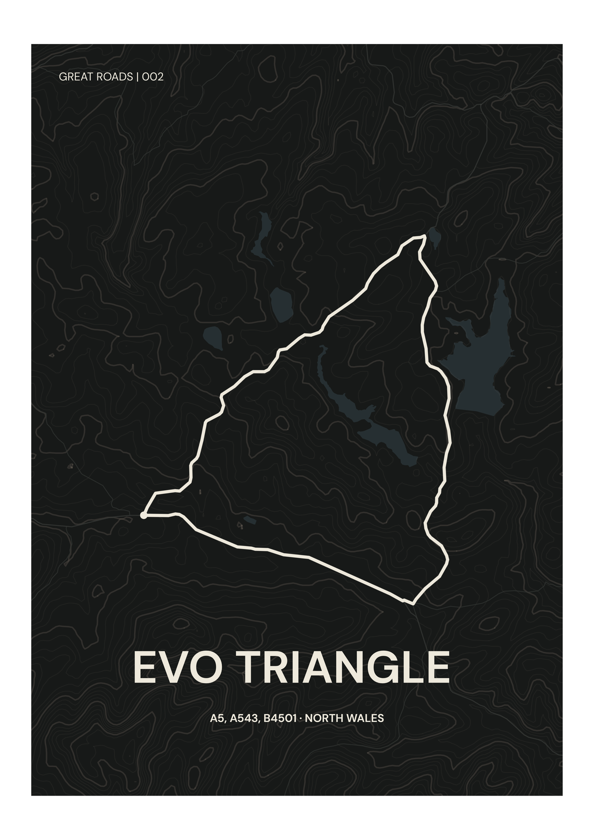 EVO Triangle Road Print