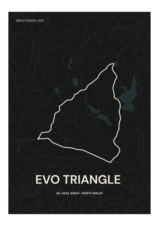 EVO Triangle Road Print