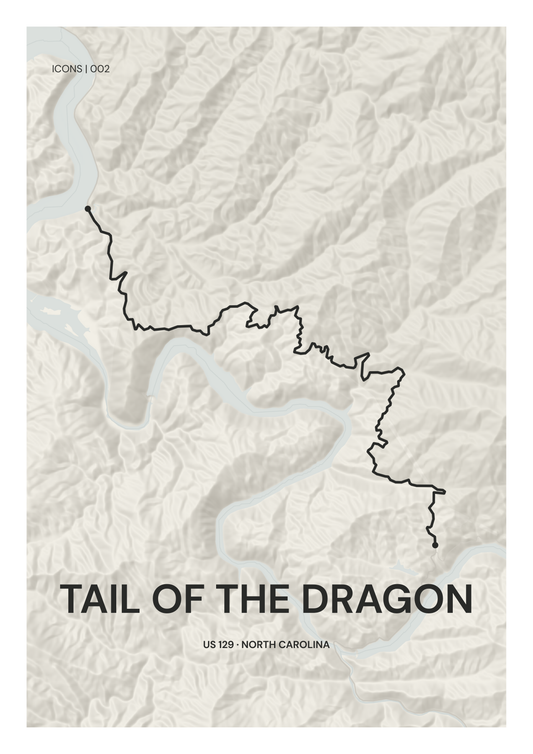 Tail Of The Dragon Print
